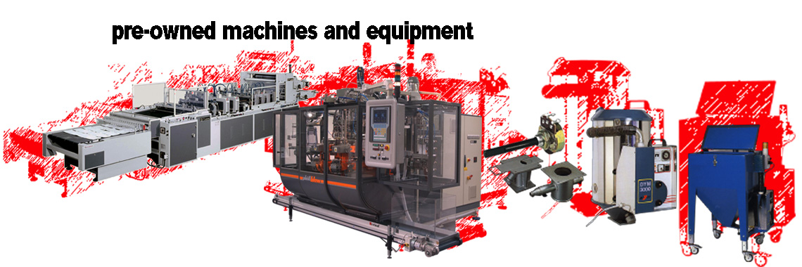 pre-owned machines & equipment
